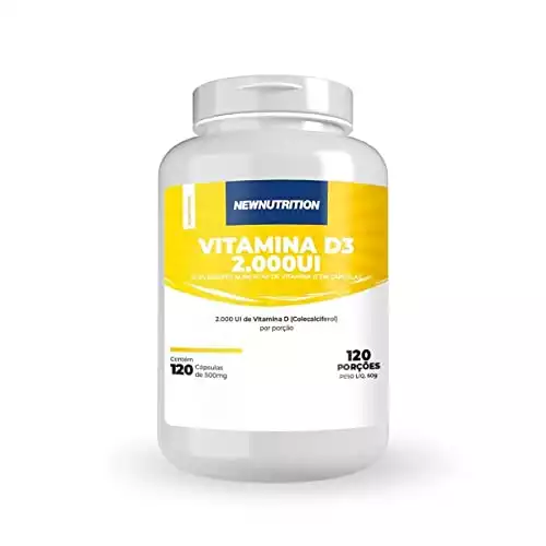 Vitamina D3 (120 softgels) NewNutrition