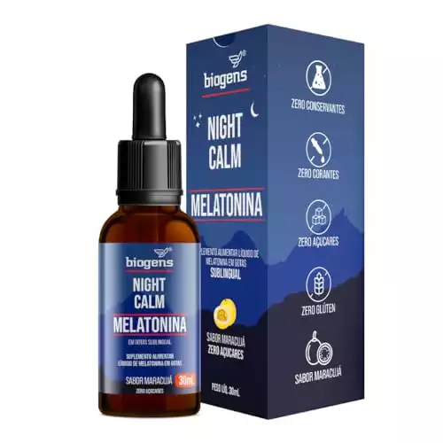 Night Calm Melatonina (30 ml) Biogens