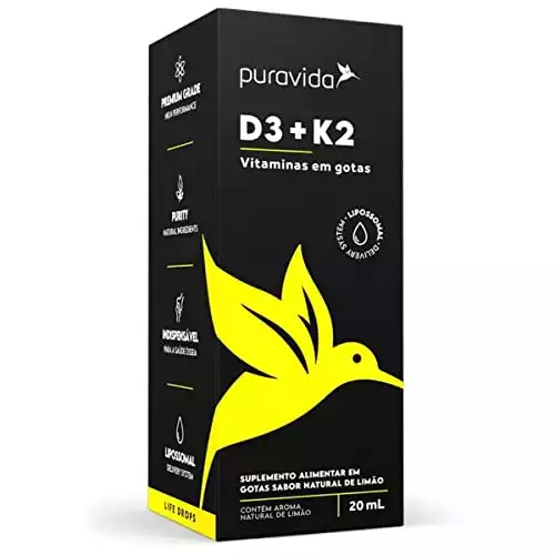Vitamina D3 + K2 (20 ml) Puravida