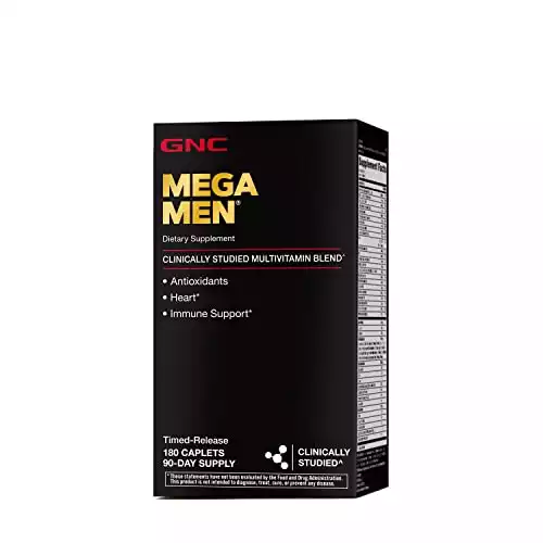 Multivitamínico Mega Men (180 cápsulas) GNC