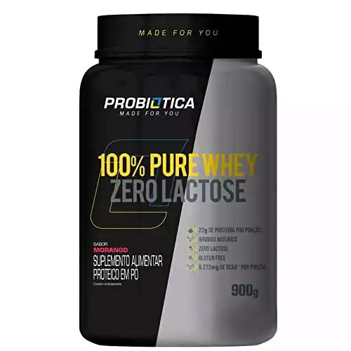 100% Pure Whey Zero Lactose (900g) Probiótica