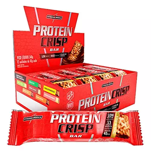 Protein Crisp Bar (12 un. de 45g) Integralmedica