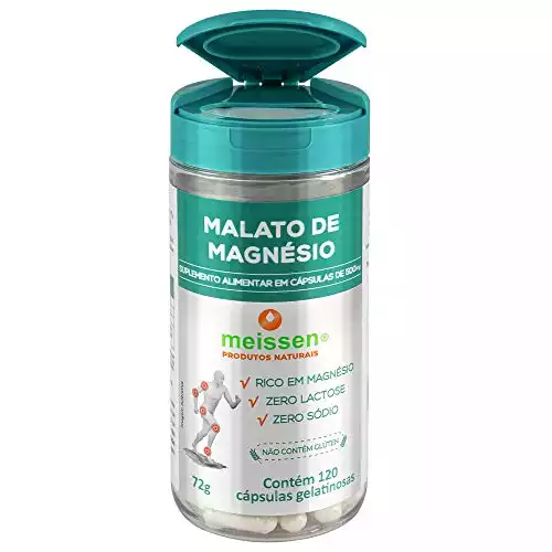 Meissen Malato de Magnésio - 120 Cápsulas