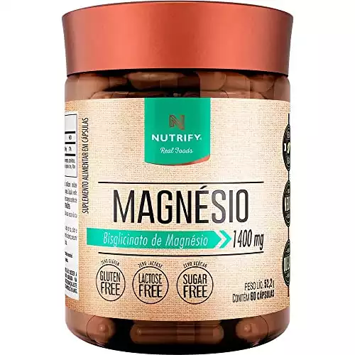 Nutrify Bisglicinato De Magnesio - 60 Cápsulas